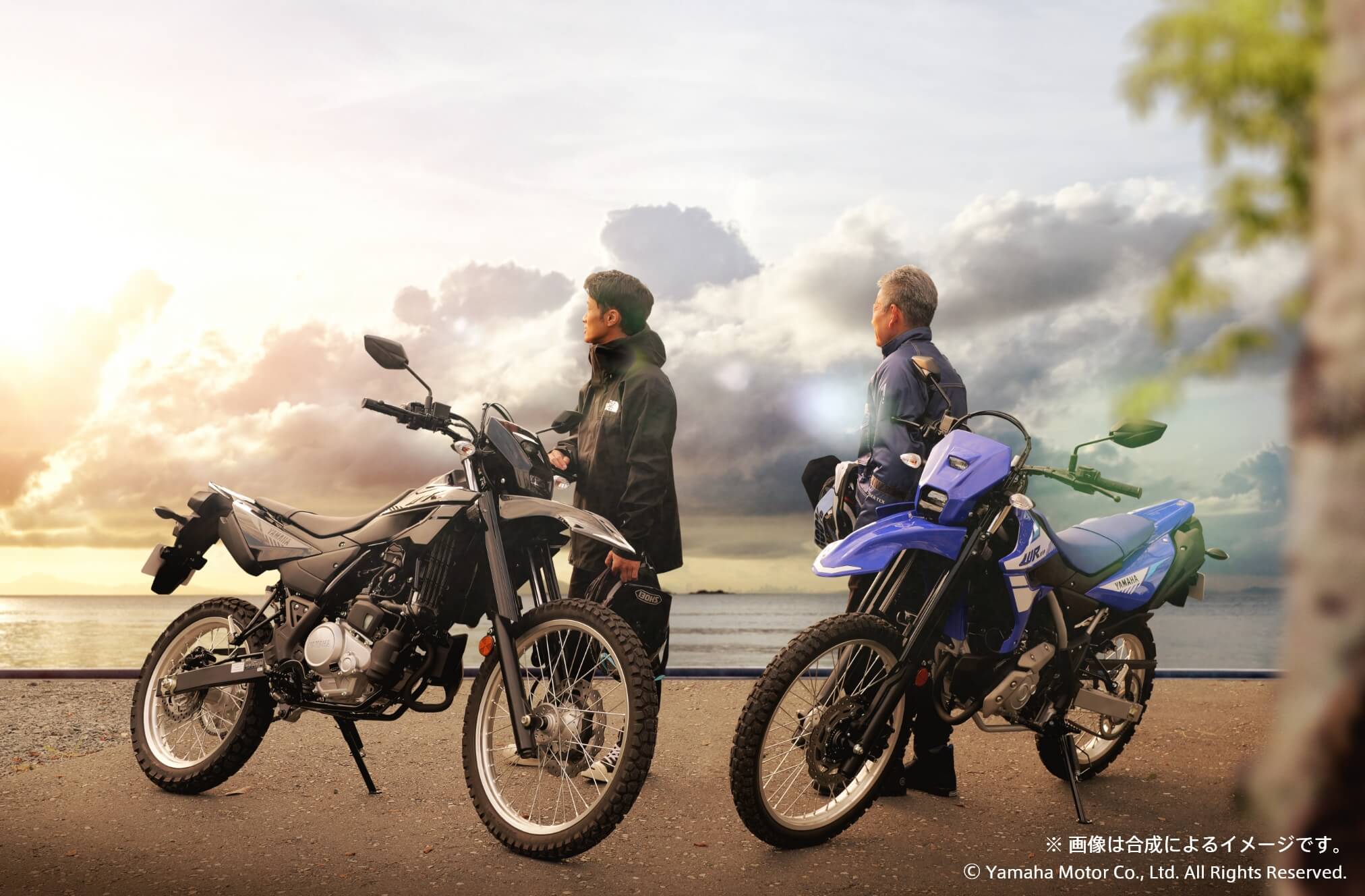 125ccの本格オフロードバイク